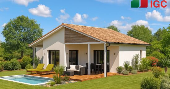 Terrain constructible Estibeaux  (Landes 40)