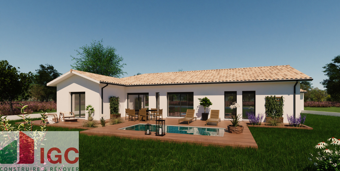 Maison + terrain Biscarrosse  (Landes 40)