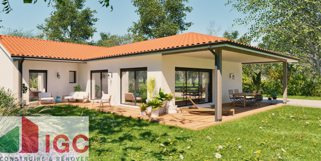 Maison + terrain Sanguinet  (Landes 40)