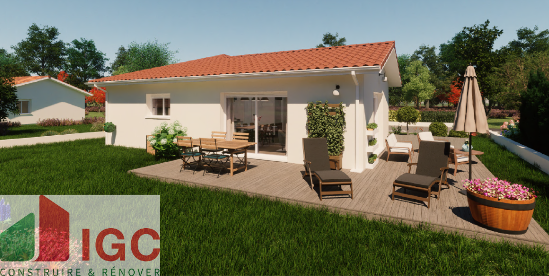 Maison + terrain Saugnacq-et-muret  (Landes 40)