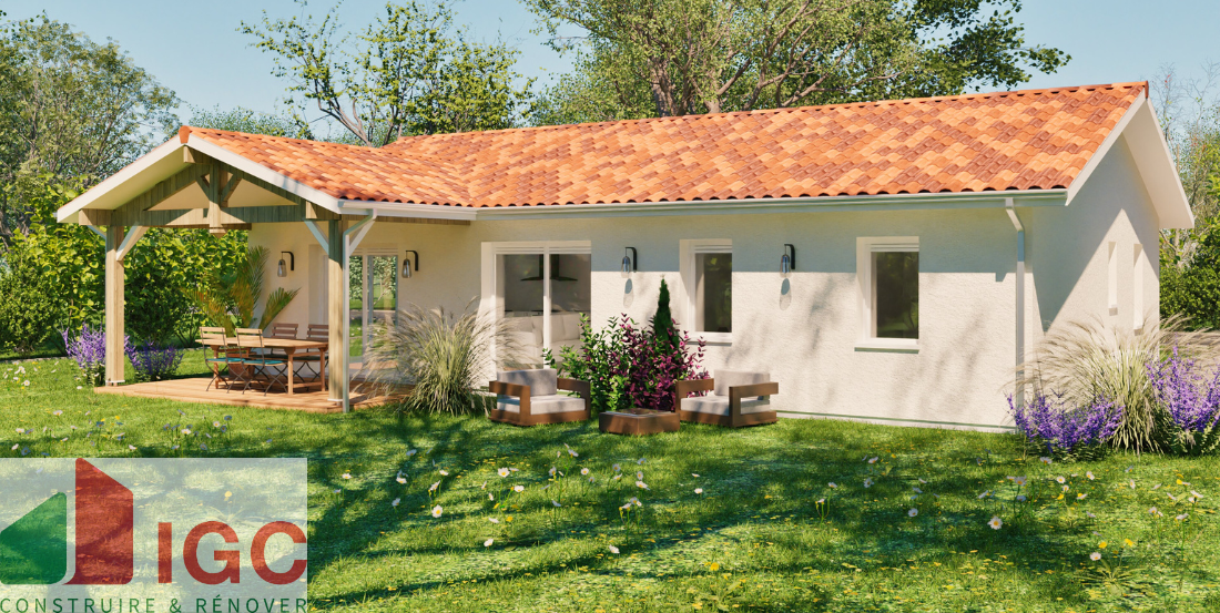 Maison + terrain Sanguinet  (Landes 40)