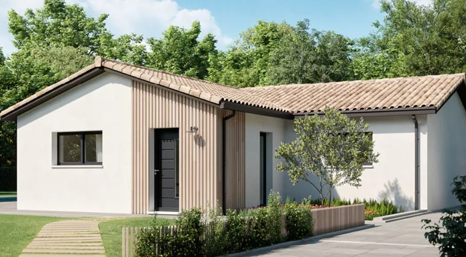 Maison + terrain Saint-vincent-de-tyrosse  (Landes 40)