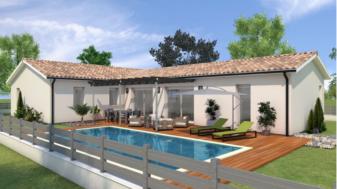 Maison + terrain Podensac  (Gironde 33)