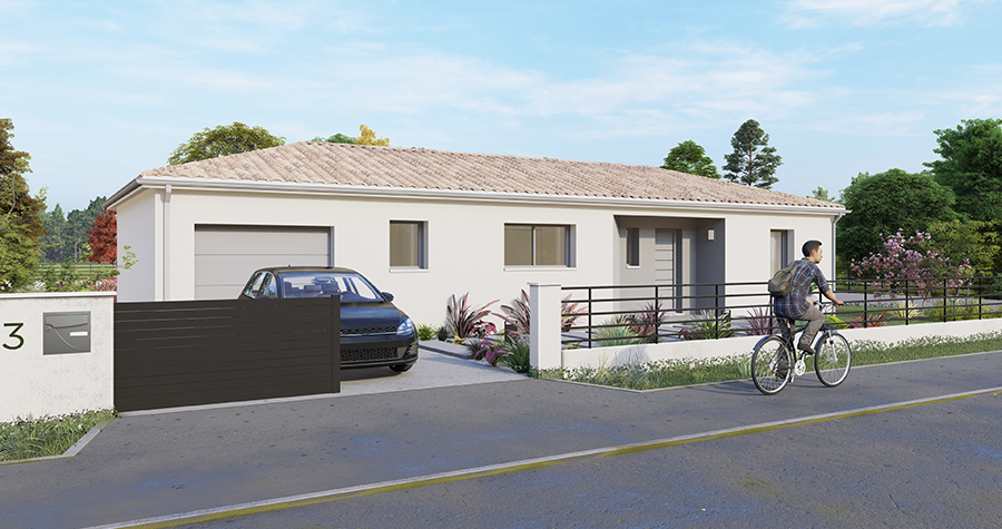 Maison avec terrain Cérons  (Gironde 33)