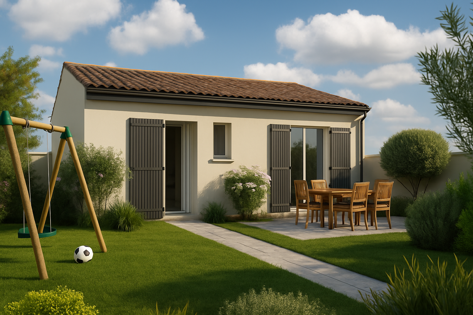 Maison + terrain Eyrans  (Gironde 33)