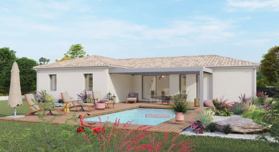 Maison avec terrain Saubrigues  (Landes 40)