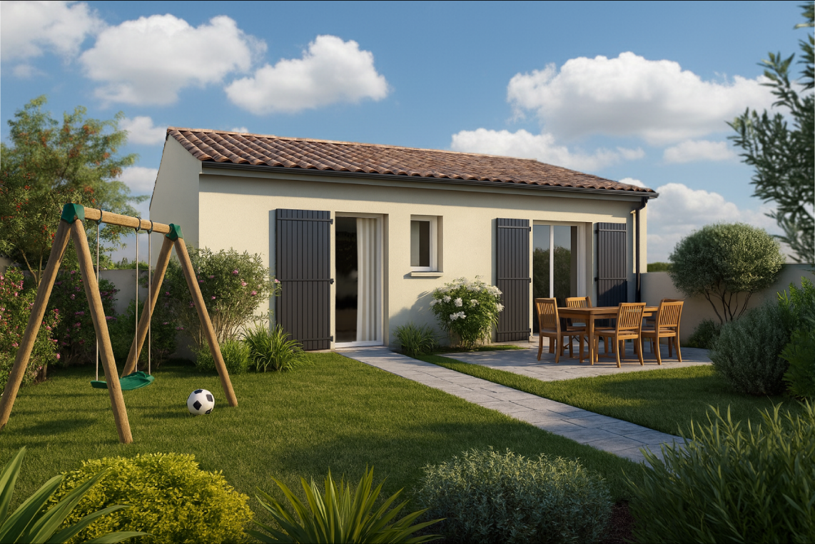 Maison + terrain La lande-de-fronsac (Gironde 33)