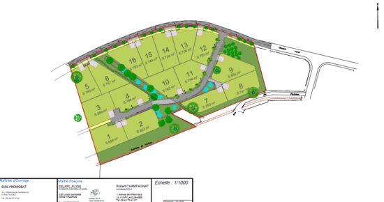 Terrain constructible Saint-michel-escalus (Landes 40)