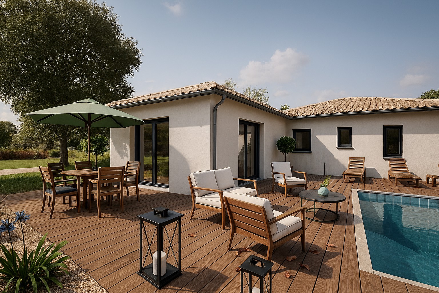 Maison + terrain Cestas  (Gironde 33)