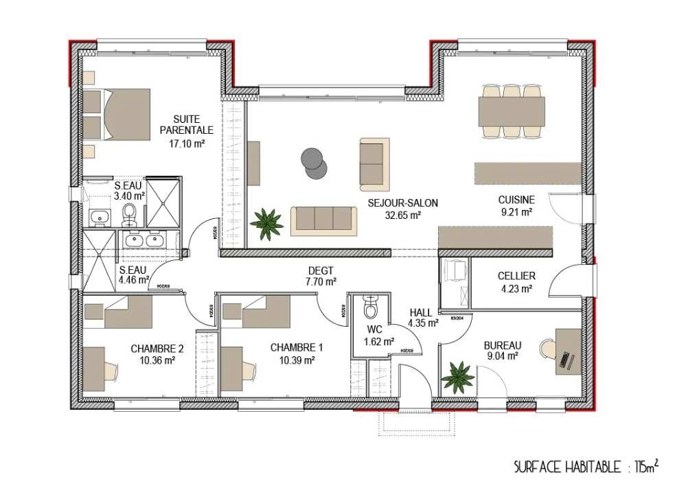 Maison avec terrain Reignac  (Gironde 33)