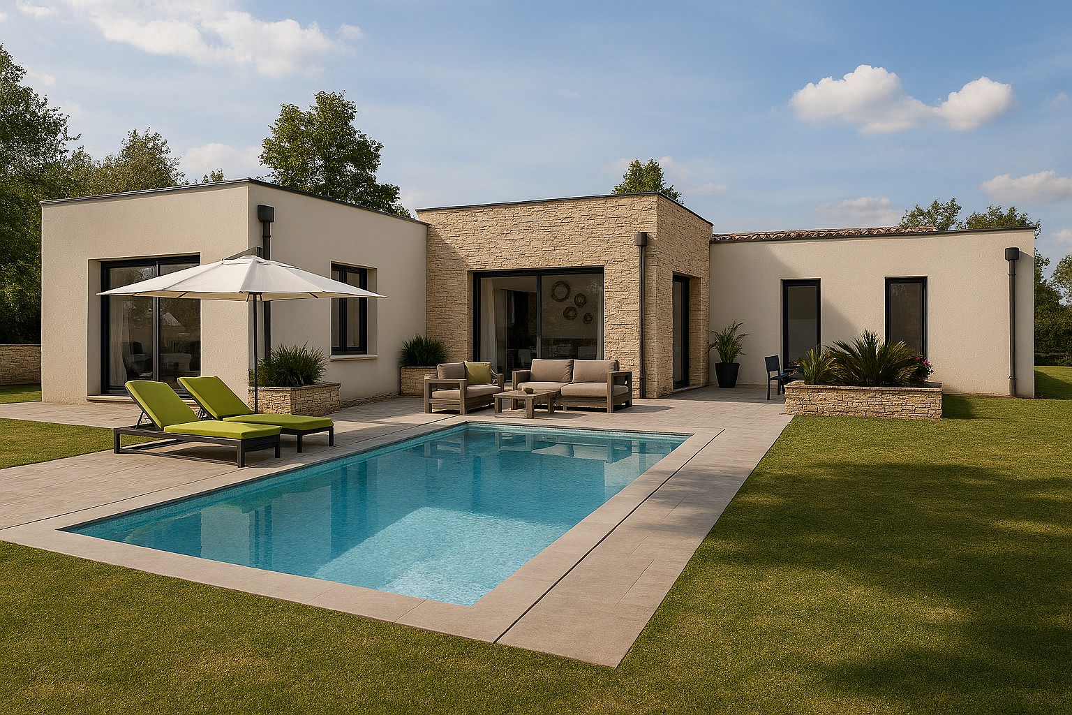 Maison + terrain Gazinet  (Gironde 33)