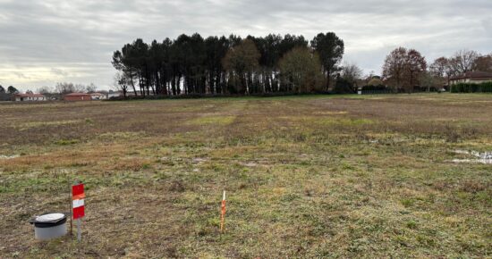 Terrain constructible Sarbazan (Landes 40)