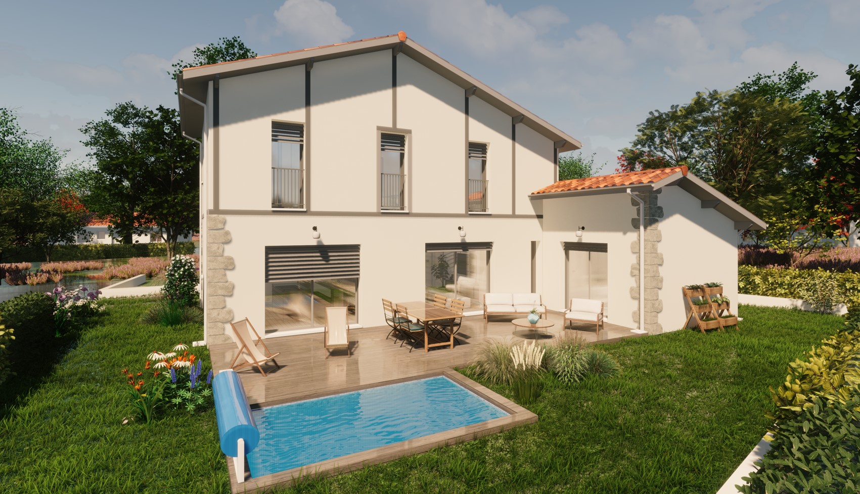 Maison + terrain Léognan (Gironde 33)