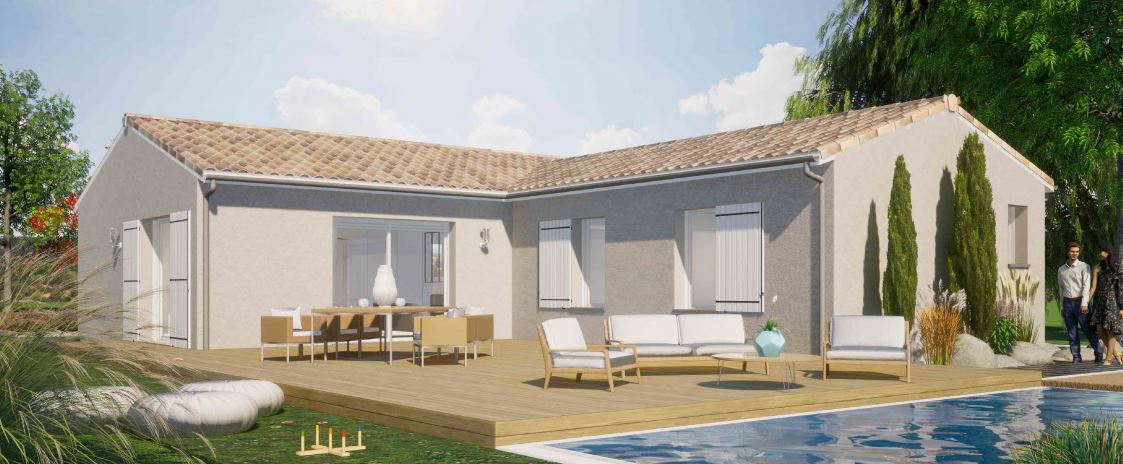 Maison + terrain Saint-selve  (Gironde 33)