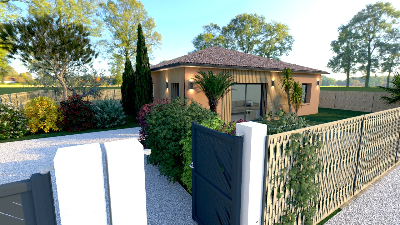 Maison + terrain Saint-genès-de-lombaud  (Gironde 33)