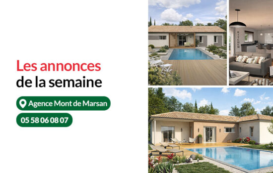 Les annonces de la semaine