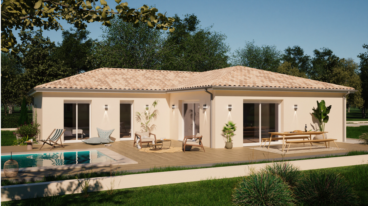 Maison + terrain Le taillan-médoc (Gironde 33)