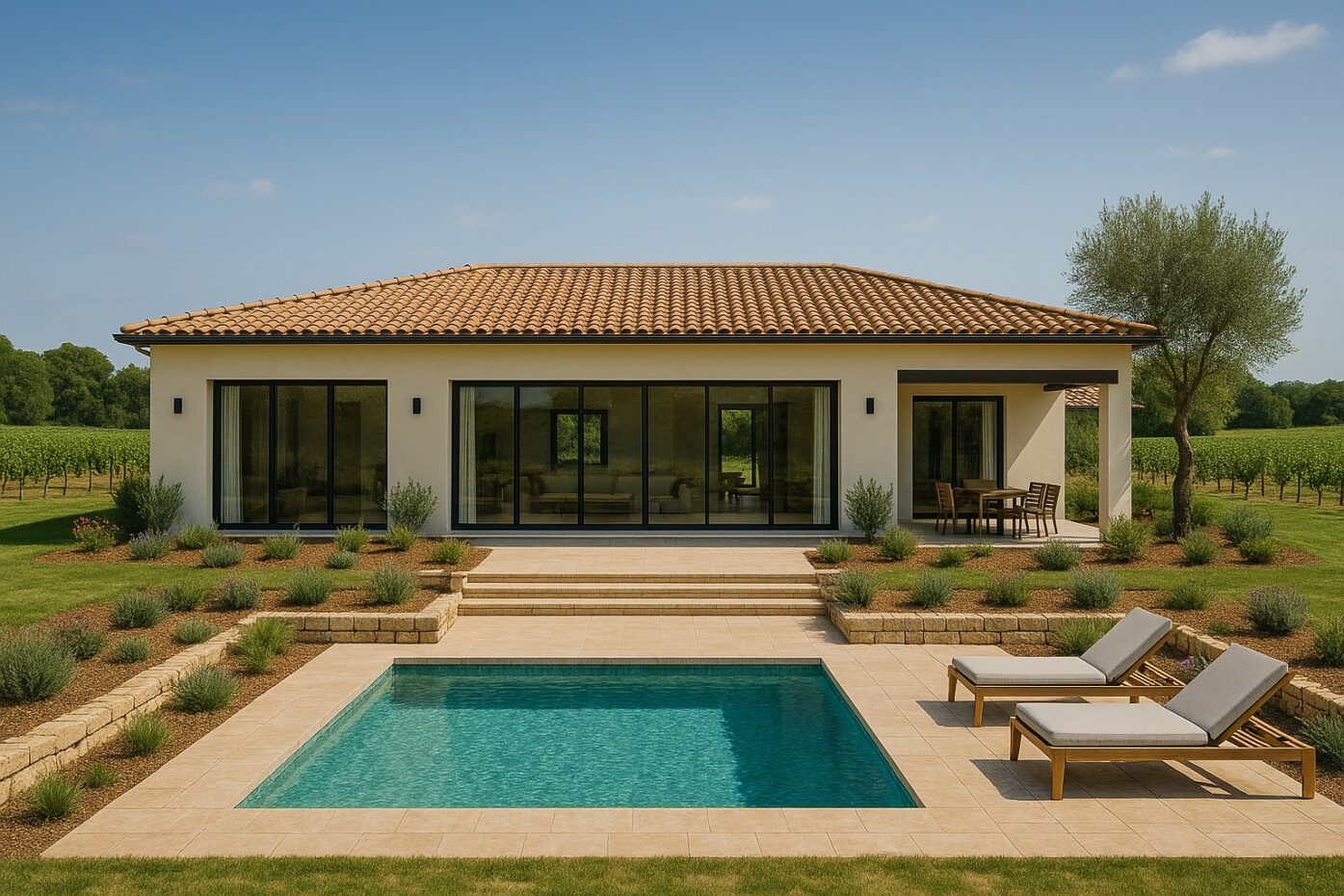 Terrain constructible Peujard  (Gironde 33)