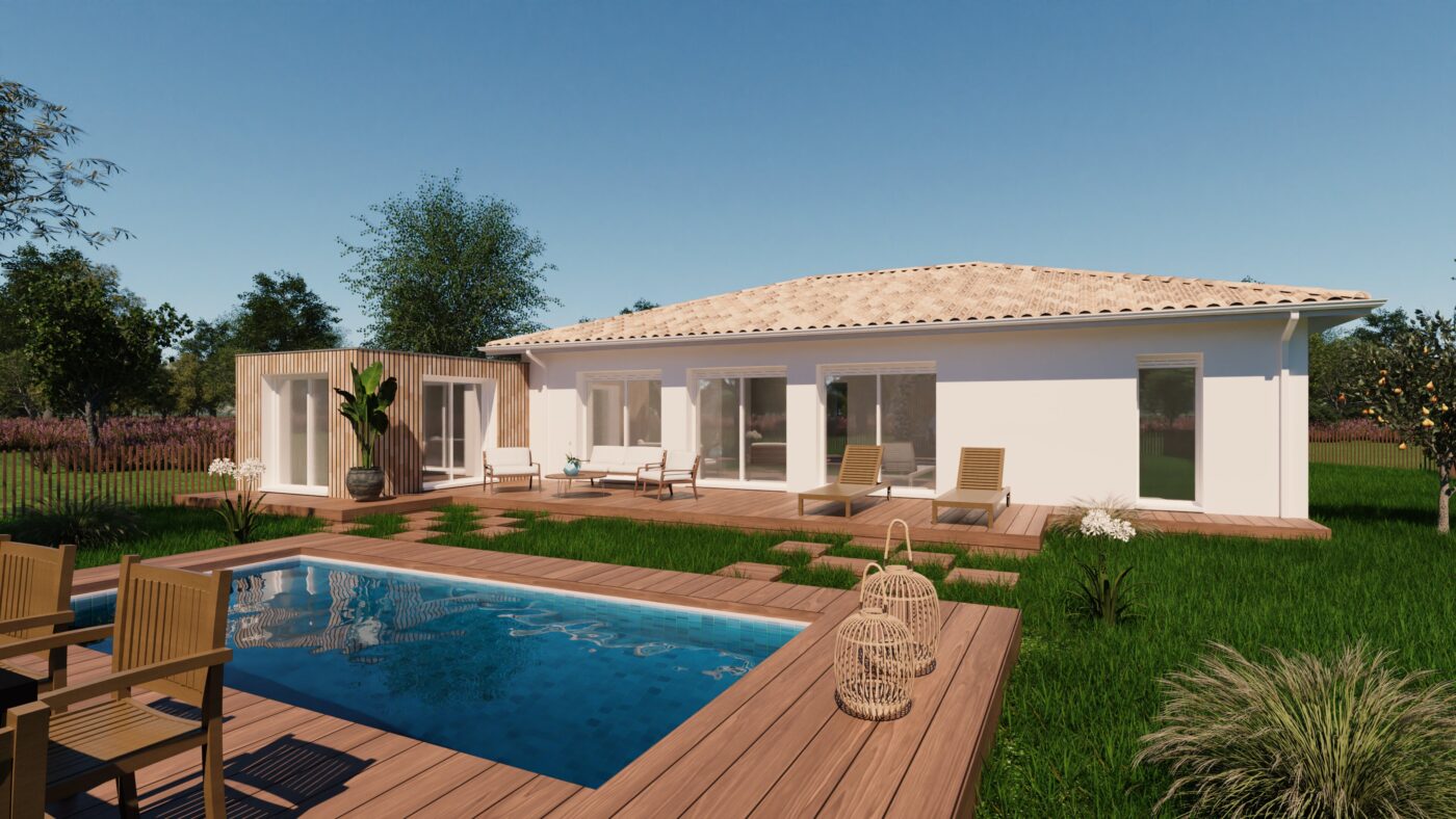 Terrain constructible Tosse  (Landes 40)