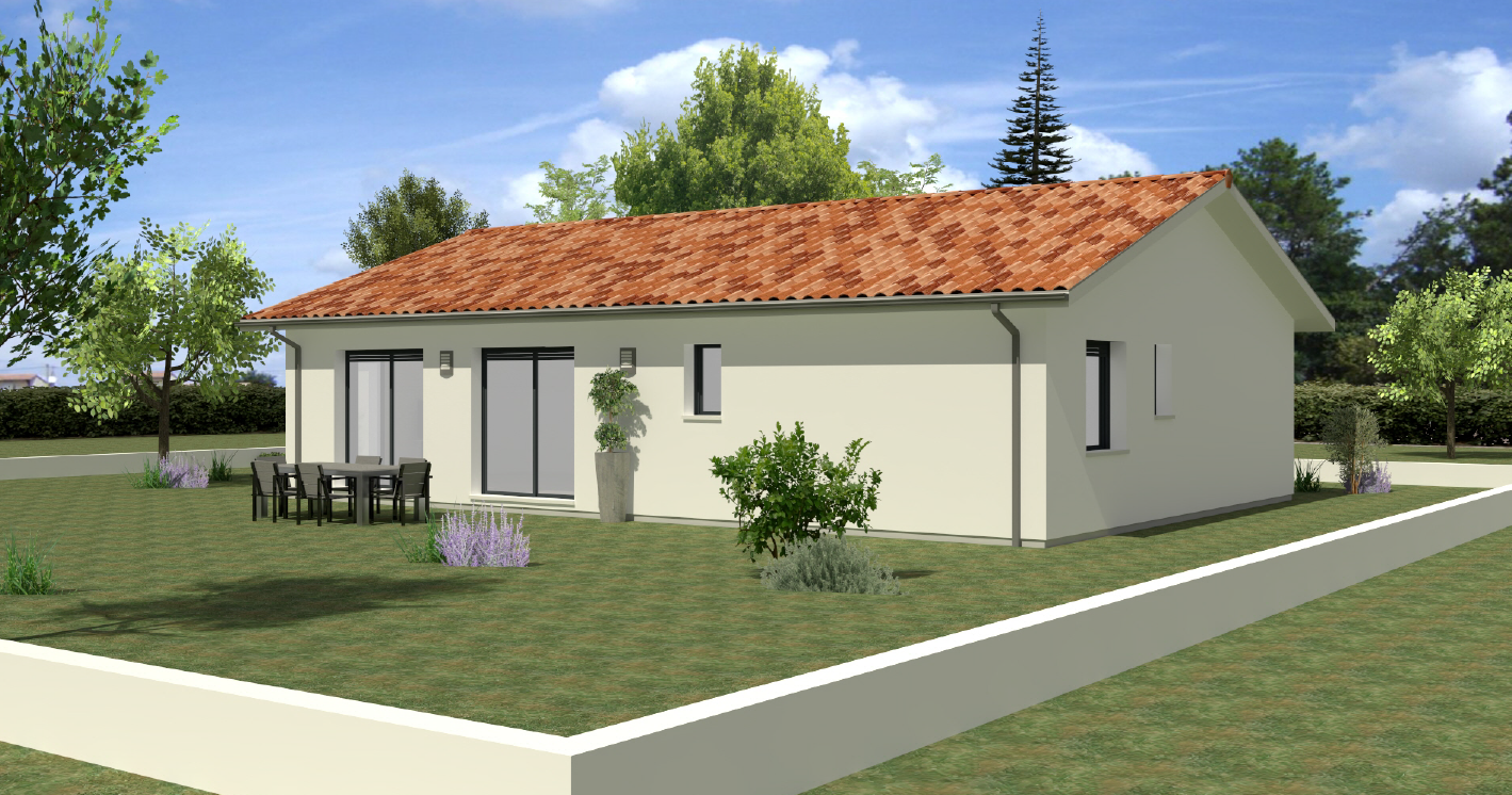 Maison + terrain Onesse-et-laharie  (Landes 40)