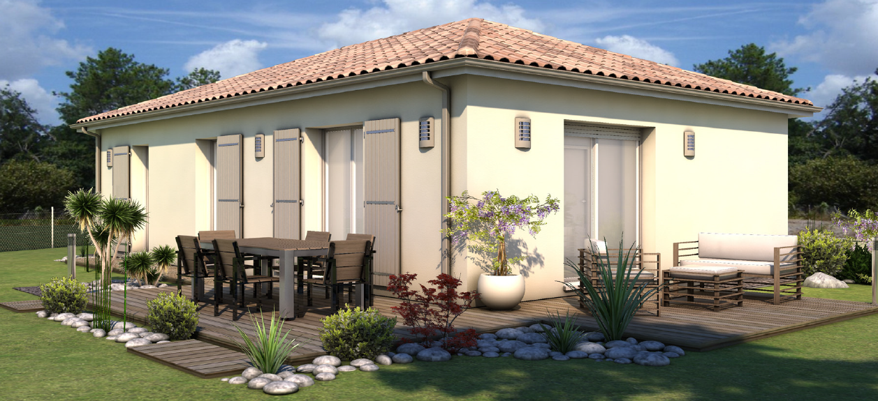 Maison + terrain Pontenx-les-forges  (Landes 40)