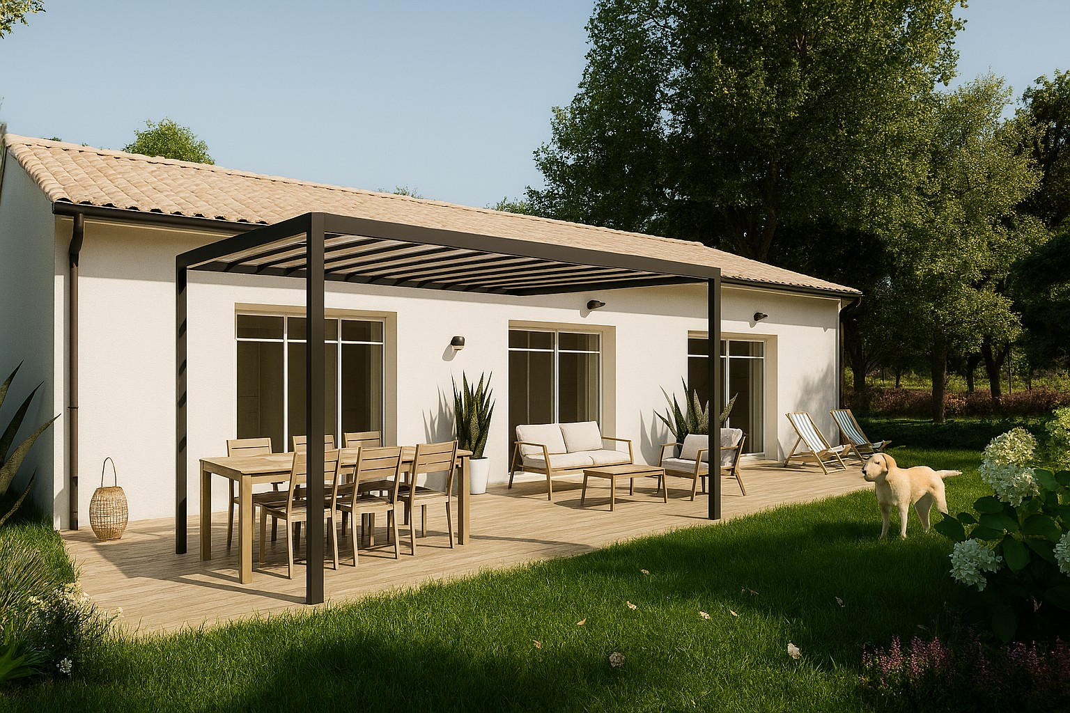 Maison + terrain Léognan  (Gironde 33)