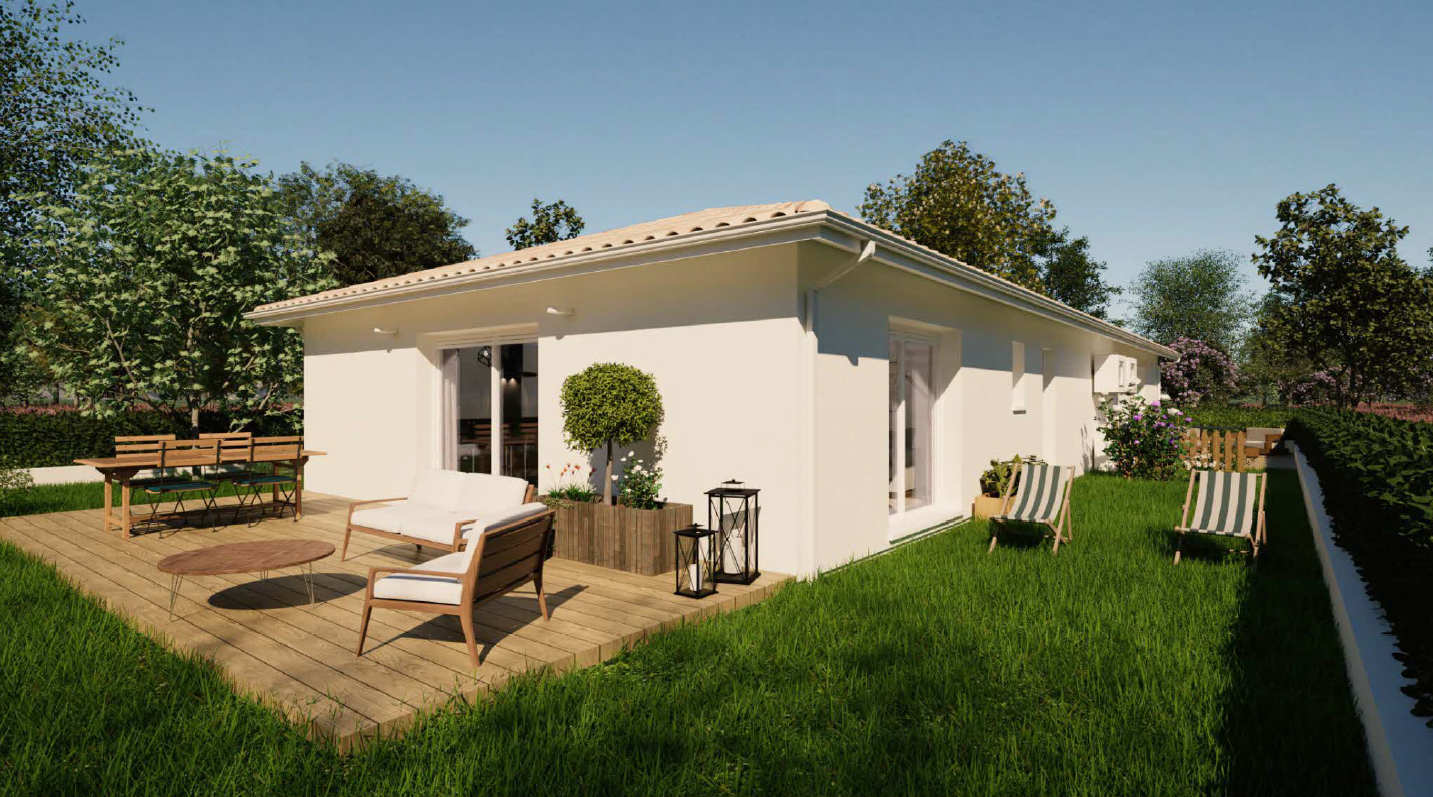 Maison + terrain Gastes (Landes 40)