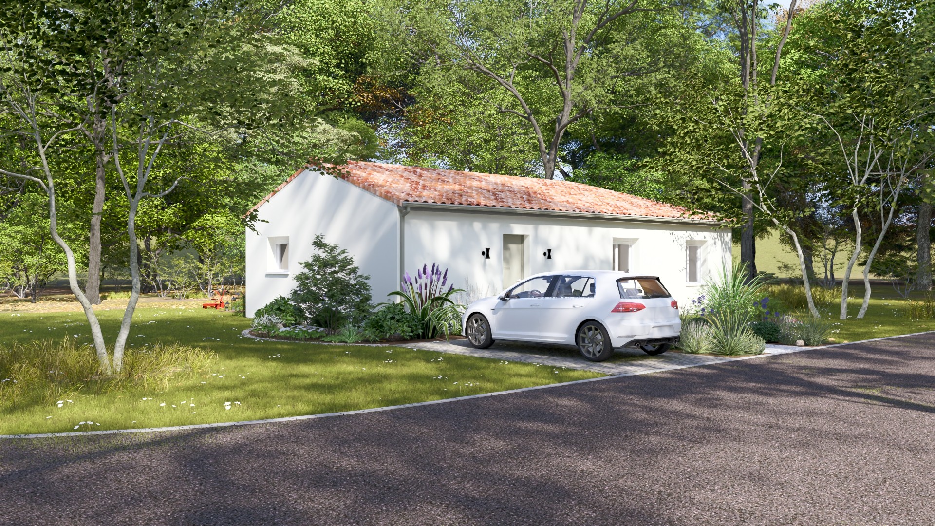 Maison + terrain Azur (Landes 40)