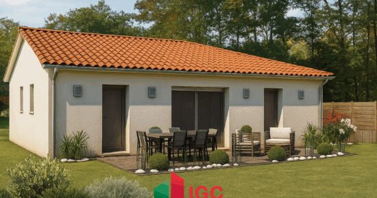 Maison avec terrain Saint-caprais-de-lerm  (Lot et Garonne 47)