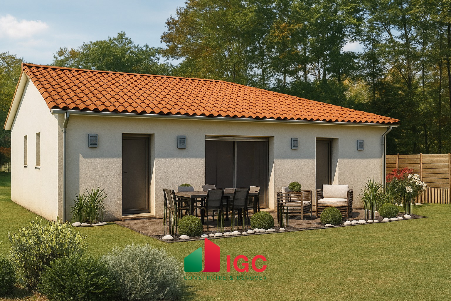 Maison + terrain Sérignac-sur-garonne (Lot et Garonne 47)