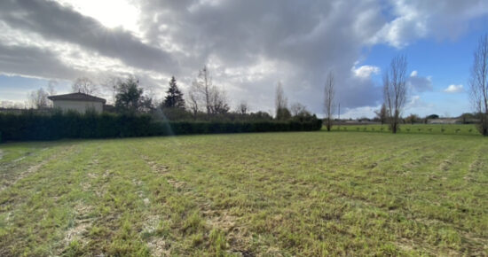 Terrain constructible Samonac (Gironde 33)