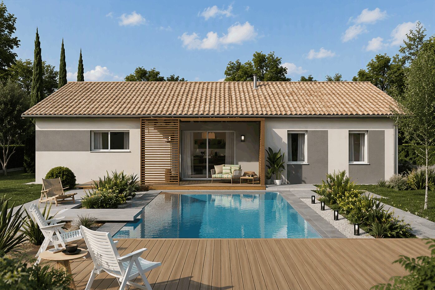 Maison avec terrain Sainte-colombe-en-bruilhois  (Lot et Garonne 47)
