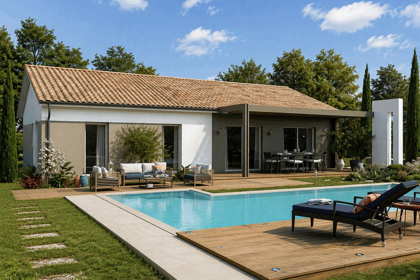 Maison avec terrain Caudecoste  (Lot et Garonne 47)