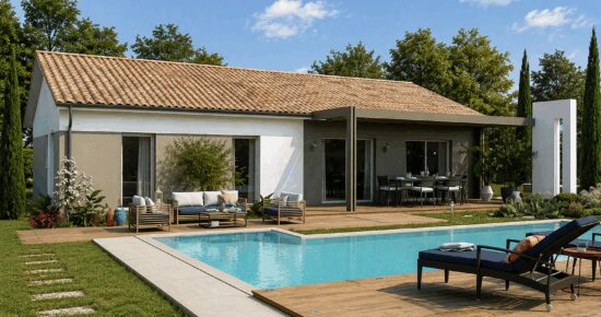 Maison avec terrain Caudecoste (Lot et Garonne 47)